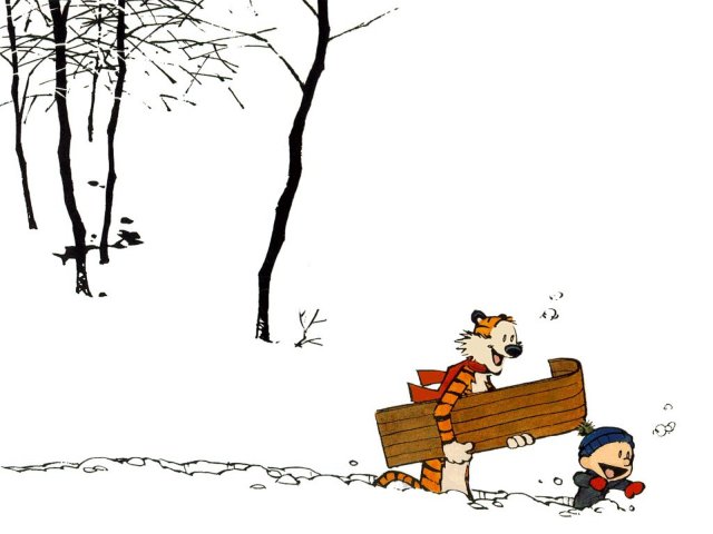 Calvin And Hobbes 壁紙画像