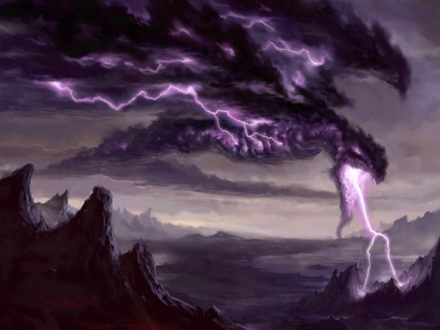 The Lightning Dragon 壁紙画像