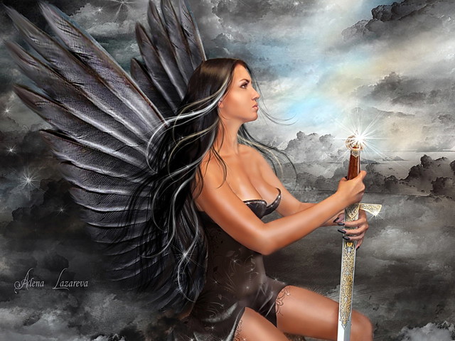 Angel Warrior 壁紙画像
