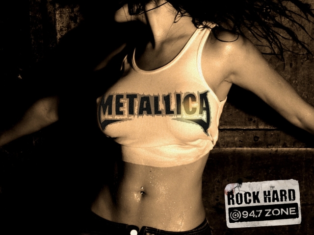 Metallica Girl 壁紙画像