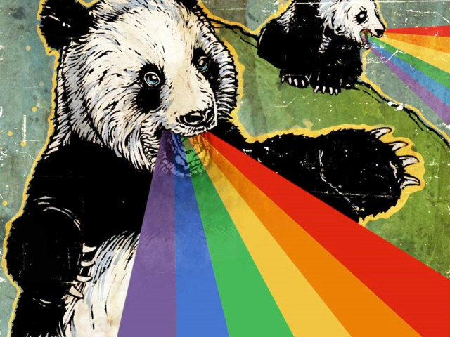 Rainbow Humor 壁紙画像