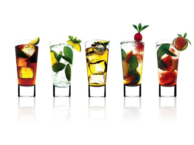 5 Tropical Drinks 壁紙画像