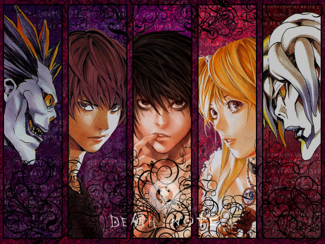Death Note Characters 壁紙画像