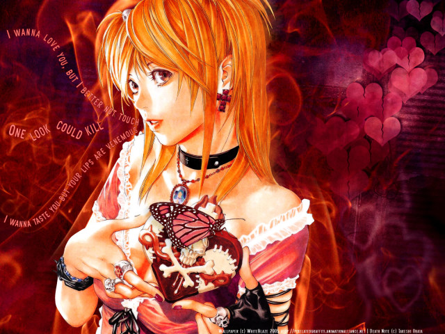 Misa From Death Note 壁紙画像