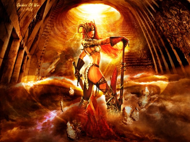 Goddess Of War 壁紙画像