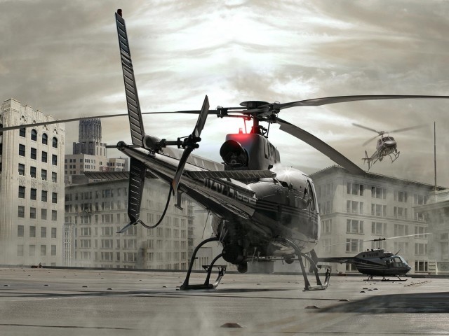 Lapd Helicopters 壁紙画像