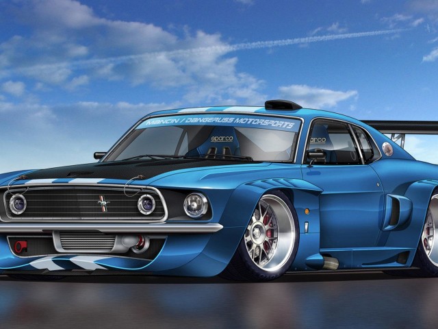 Modified Mustang 壁紙画像