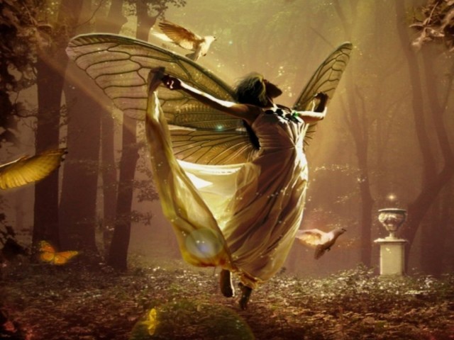 The Dancing Fairy 壁紙画像